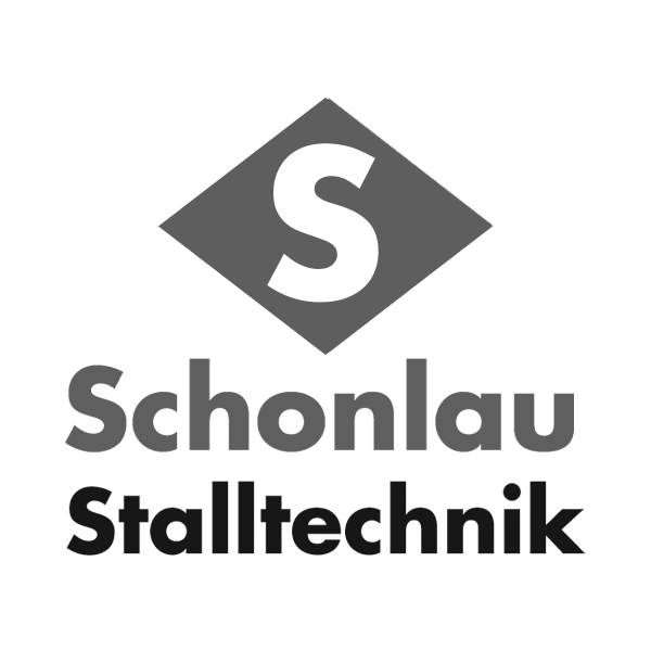 Schonlau Stalltechnik Logo schwarz weiß